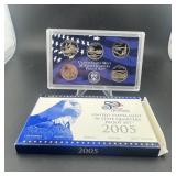 2005 United States Mint 50 State Quarter Proof Set
