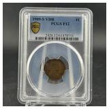 1909-s Vdb Lincoln Wheat Cent; Key Date First-year