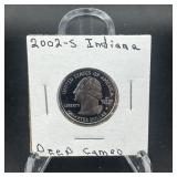 2002-s Indiana State Quarter ï¿½ San Francisco Mint