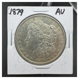 1879 Morgan Silver Dollar AU ï¿½ Early date Morgan