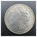 1921 Morgan Silver Dollar ï¿½ Final Year of Issue ï¿½