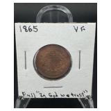 1865 Two?cent Piece ï¿½ Vf. 