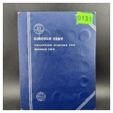 Whitman Lincoln Cent Album ï¿½ Collection Starting 1