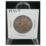 1936 Walking Liberty Silver Half Dollar ï¿½ Attracti