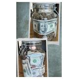 "double Mystery Money Jar"