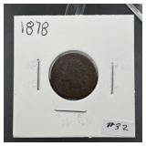 1878 Indian Head Penny