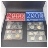 2000 P & D United States Mint Uncirculated Coin Se