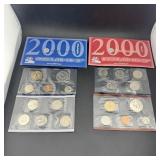 2000 P & D United States Mint Uncirculated Coin Se
