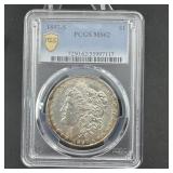 1897-S Morgan Silver Dollar PCGS MS62 90% Silver