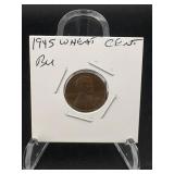 1945 Wheat Cent Bu; Higher Grade