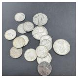 Mixed Silver Foreign Coin Lot
