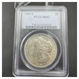 1921-S Morgan Silver Dollar PCGS MS62