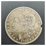 1921-S Morgan Silver Dollar