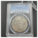 1878-S Morgan Silver Dollar PCGS MS63 90% Silver