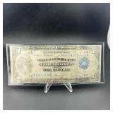 1914 Large Size National Currency Green Eagle #E18