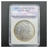 1885-O Morgan Silver Dollar ï¿½ New Orleans Mint ï¿½ A