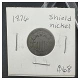 1876 Shield Nickel