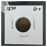 1870 Indian Head Cent