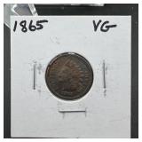 1865 Indian Head Cent