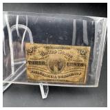 1863 3ï¿½ Cents Third Issue U.S. Fractional Currency