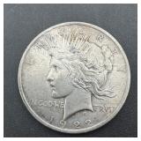 1922 Peace Silver Dollar