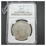 1898-O Morgan Silver Dollar NGC MS63