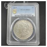 1889 Morgan Silver Dollar PCGS MS63