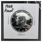 1968 Kennedy Half Dollar Proof - 40% Silver