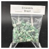 Full Bag Of Raw Brazilian Emeralds