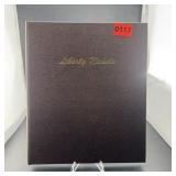 Danscoe Liberty Nickel book with 23 coins