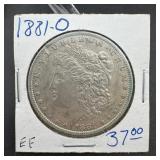 1881-o Morgan Silver Dollar