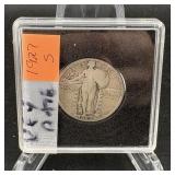 1927-s Washington Silver Quarter