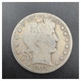 KEY DATE! - 1915 Liberty Head Silver Half