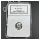 1964 Roosevelt Dime ï¿½ NGC PF68 Cameo