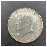 1964-D Silver Kennedy Half Dollar