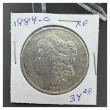 1884-o Morgan Silver Dollar