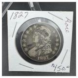 1827 Capped Bust Half Dollar ï¿½ Early U.s. Silverds