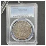 1895-S Morgan Silver Dollar PCGS VF20 Key Date 90%