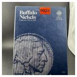Buffalo Nickel Book w/23 coins, some very nice