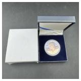 1967 Kennedy Half Dollar Colorized 40% Silver