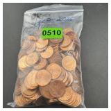 (100) Lincoln Cents Lot - 1960