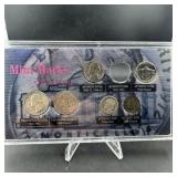 Capital Holder With 1964 Washington Silver Quarter