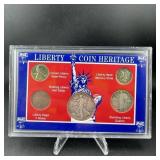 Liberty Coin Heritage Type Coin Set