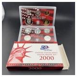 2000 United States Mint Silver Proof Set (1.338 Oz