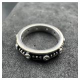 Pandora Sterling Silver Ring 5 925 Ale 6 3/4 4.5 G