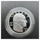 2022-s .999 Silver Proof State Quarter - Woman Qua