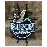 Busch Light Quack One Open Neon Sign