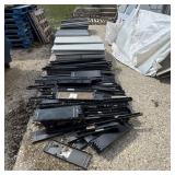 Lot Of Assorted Gondola Shelving Parts & Racking