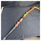 35" Carver Cane/ Walking Stick