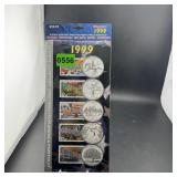 Greetings From America Quarter And Stamp Set